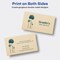 Avery Kraft Brown Business Cards with Sure Feed Technology, 2" x 3.5", Laser/Inkjet, 150 Printable Business Cards, Also Great for Appointment Cards and Loyalty Cards (28311)